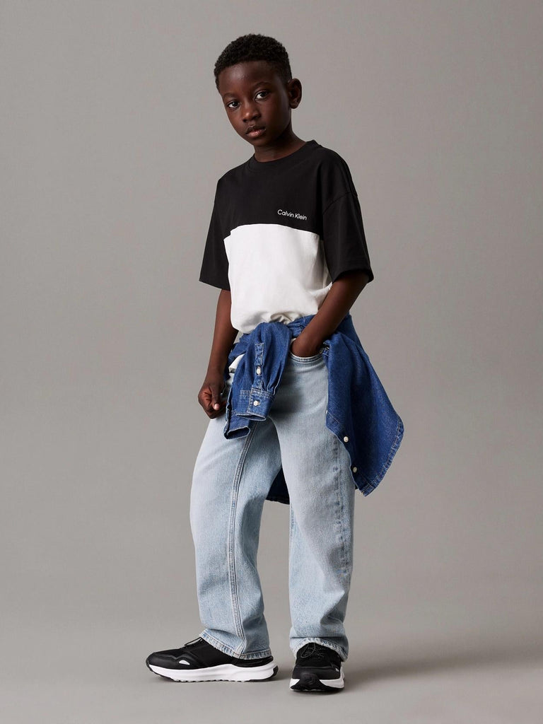 CALVIN KLEIN COLOR BLOCK T-SHIRT