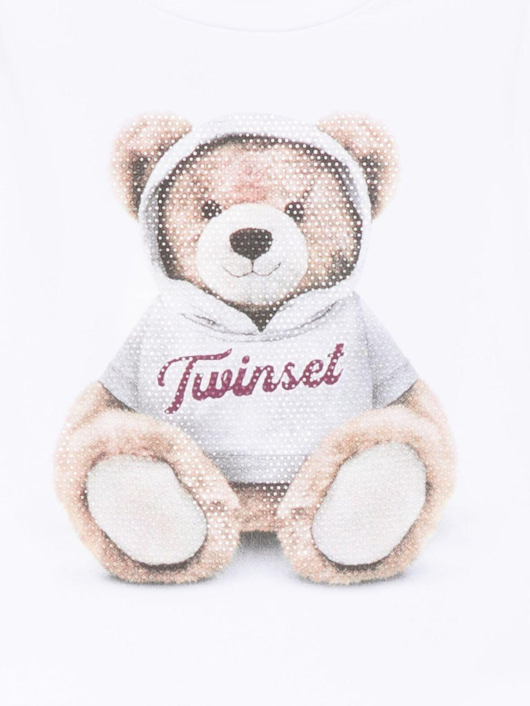 TWINSET T-SHIRT IN JERSEY M/L CON STAMPA