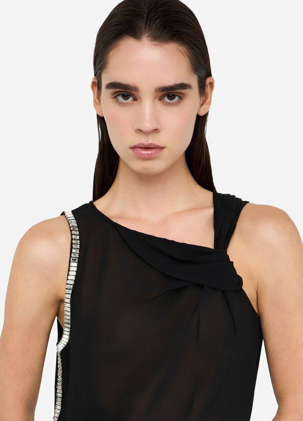 LIU JO T-SHIRT CON ACCESSORIO