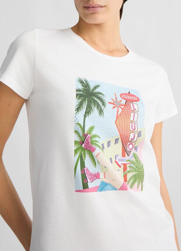 LIU JO ECS T-SHIRT MODA M/C