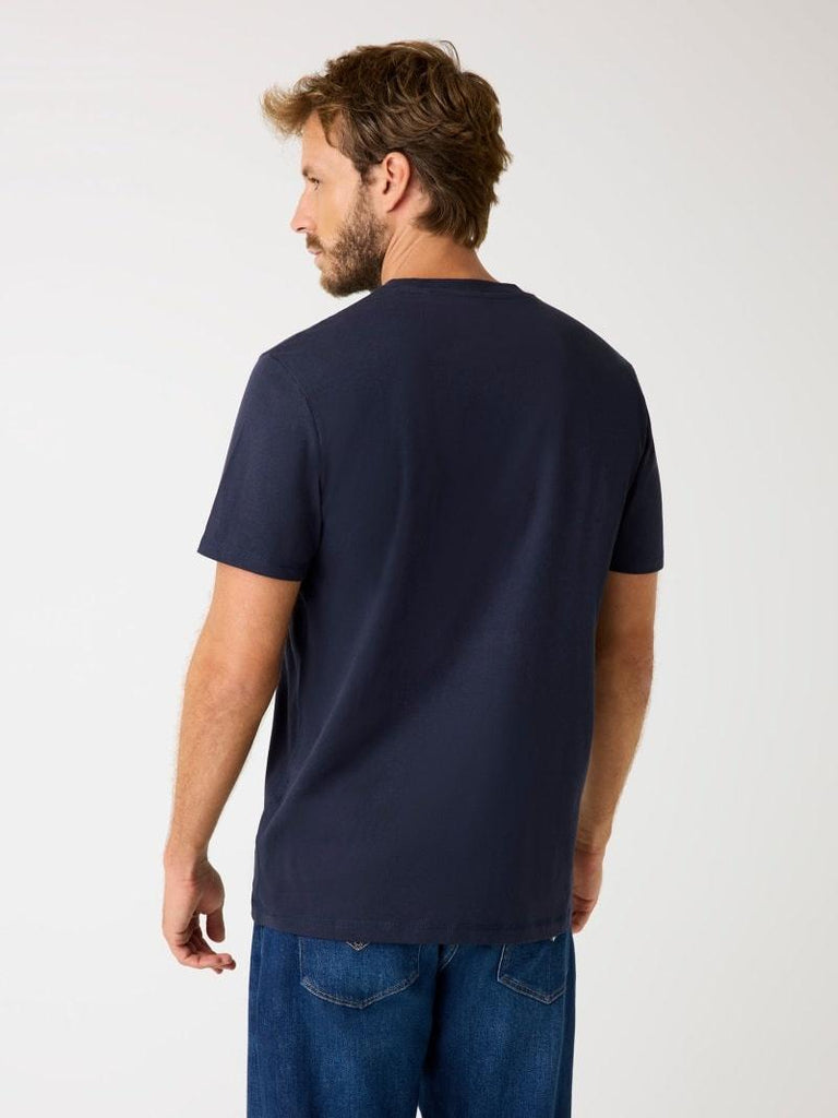 GUESS CN SS TRIANGLE LOGO TEE