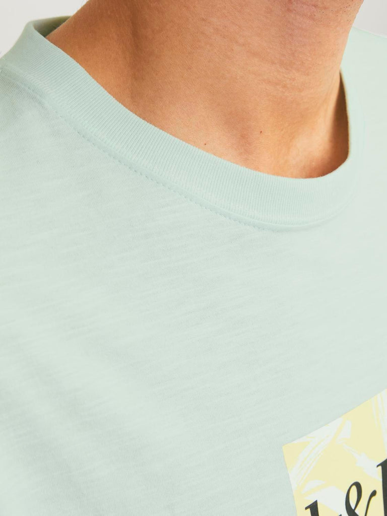 JACK AND JONES JORLAFAYETTE BRANDING TEE SS CREW NECK
