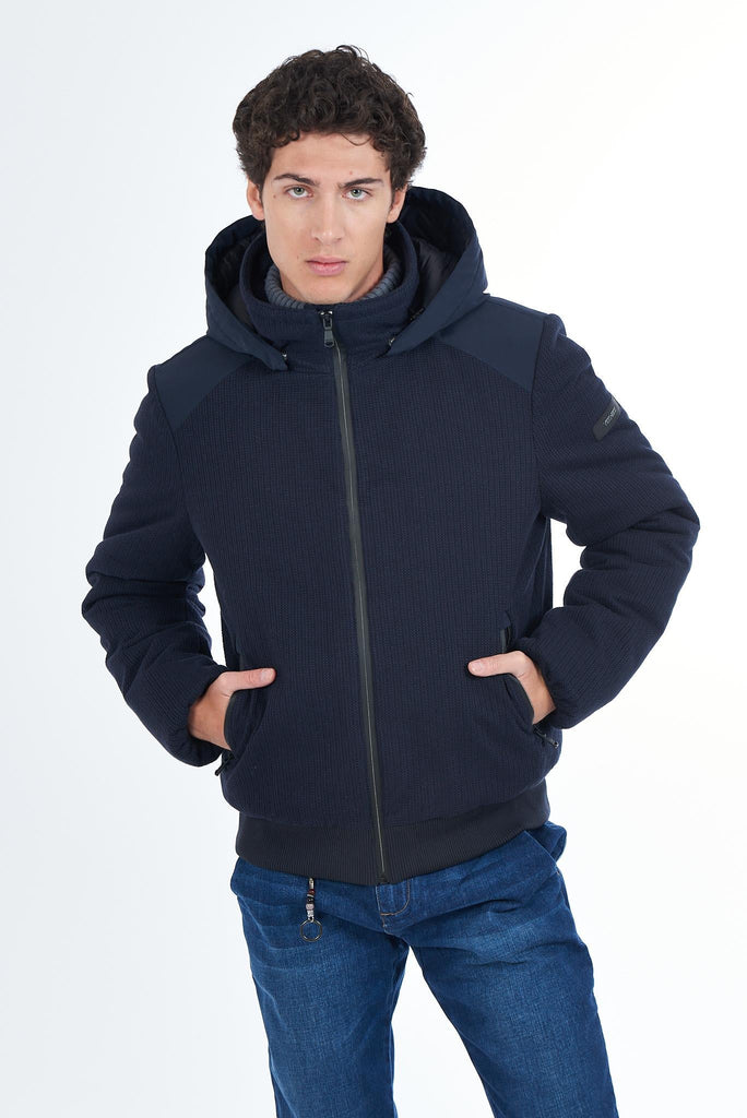 YES ZEE GIUBBINO UOMO IN MAGLIA CON INSERTI SOFTSHELL