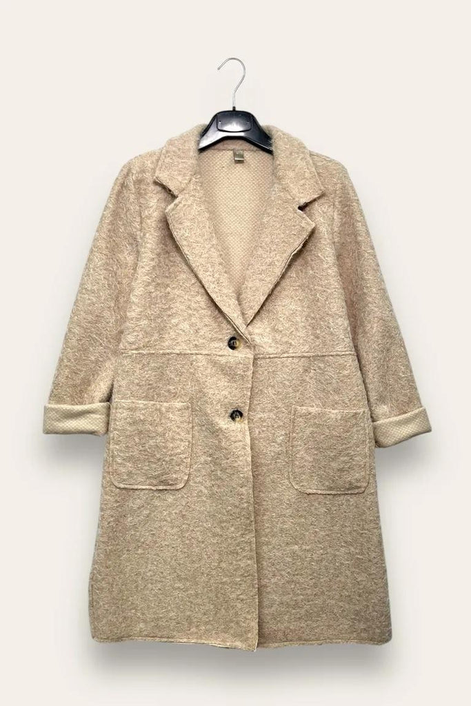 LOVEme Cappotto in lana cotta