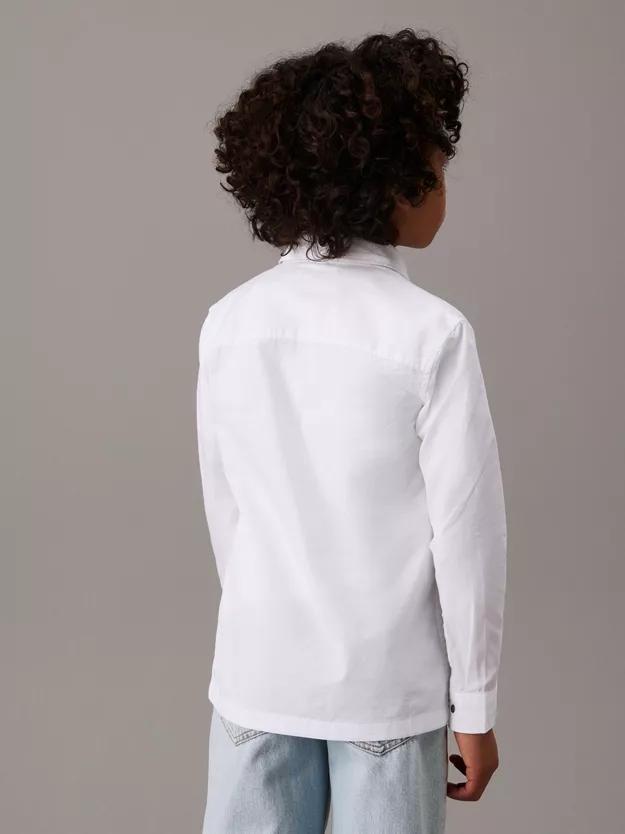 CALVIN KLEIN JEANS CEREMONY POPLIN SHIRT