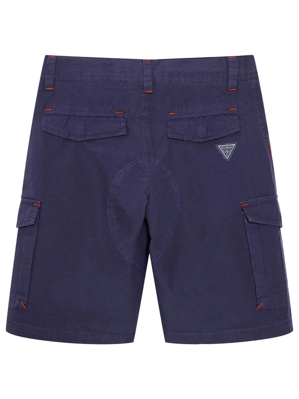 GUESS POPLIN CARGO SHORTS