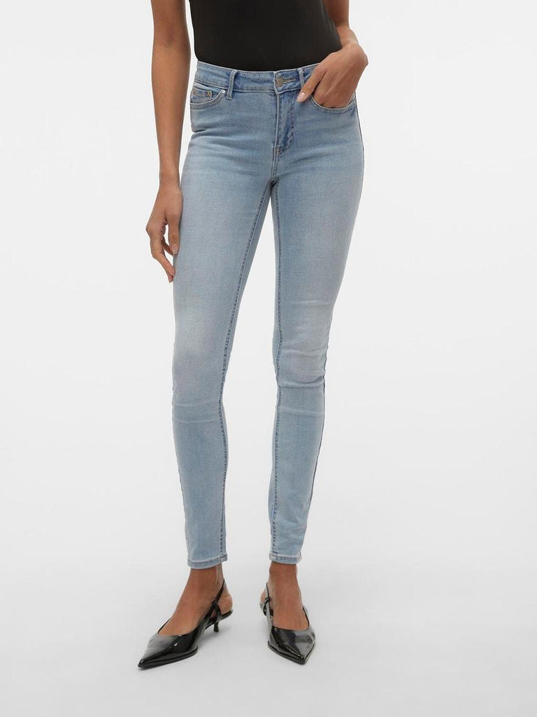 VERO MODA VMFLASH MR SKINNY JEANS LI3102 GA NOOS