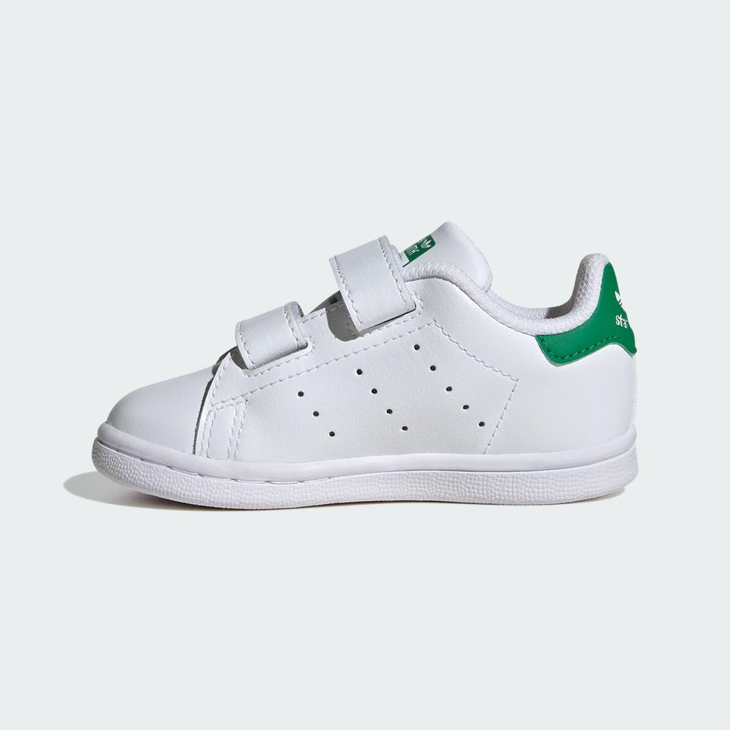 ADIDAS ORIGINALS STAN SMITH CF I     FTWWHT/FTWWHT/GREEN