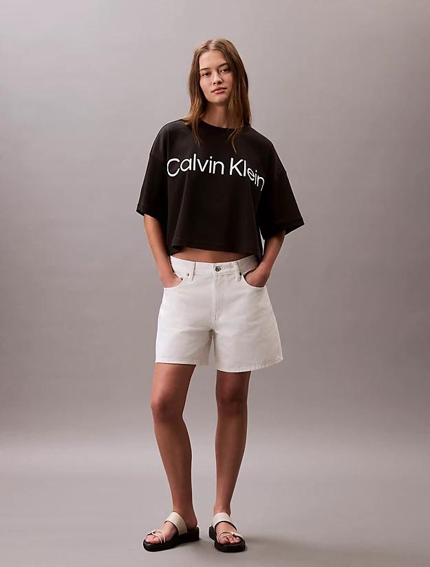 CALVIN KLEIN A-SS Boxy Logo Graph