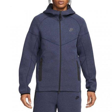 NIKE Felpa Tech Fleece Windrunner con zip e cappuccio
