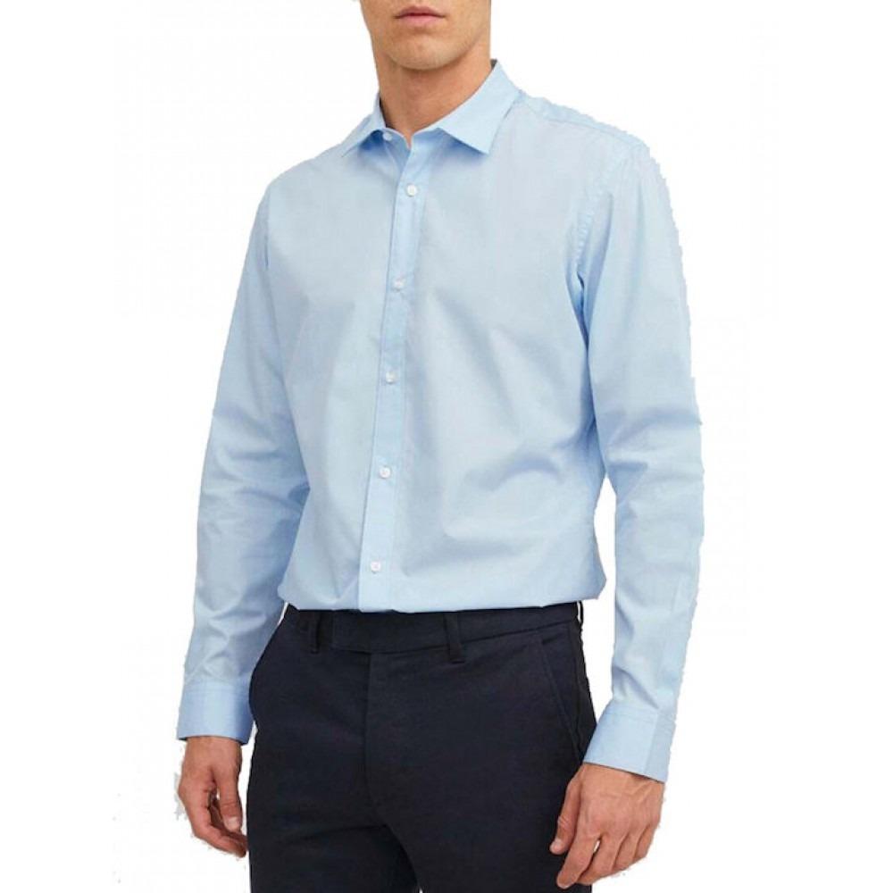 JACK AND JONES JJLUCAS POPLIN SHIRT LS