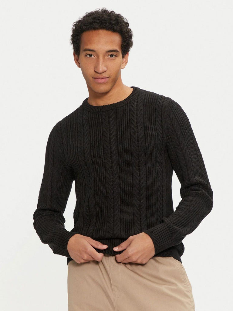 JACK AND JONES JCOCIPHER KNIT CREW NECK
