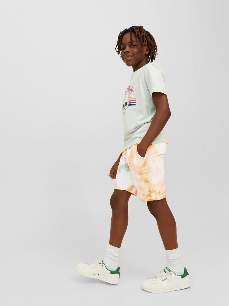 JACK JONES KIDS JPSTTIE DYE SWEAT SHORTS GMS JNR