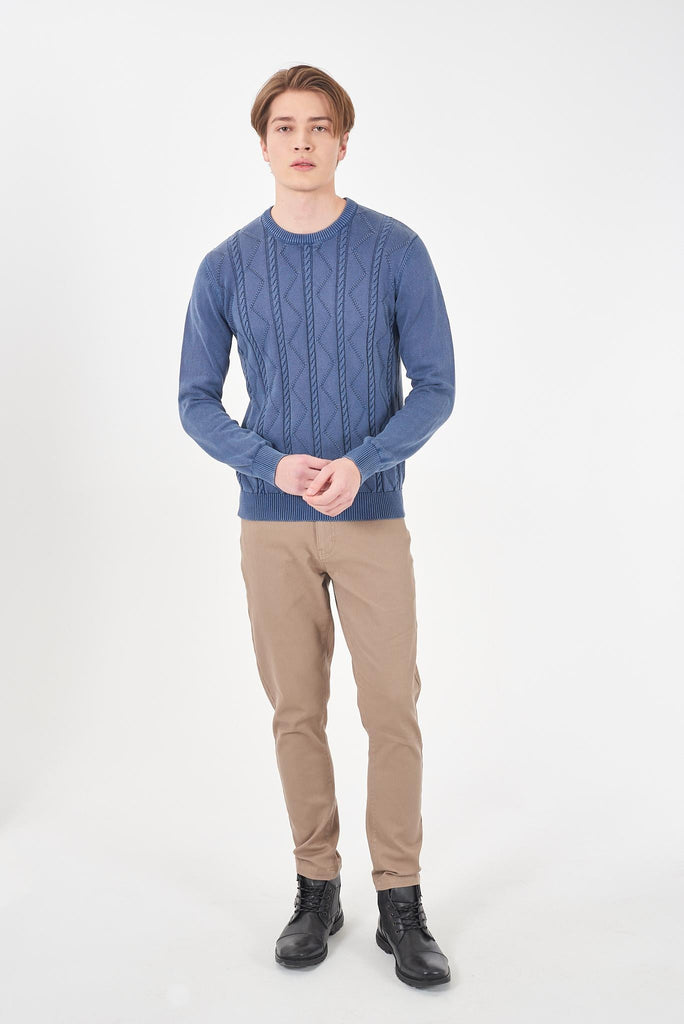 YES ZEE PANTALONE UOMO 5 TASCHE SLIM