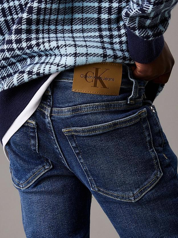 CALVIN KLEIN JEANS DARK BLUE VISUAL SLIM