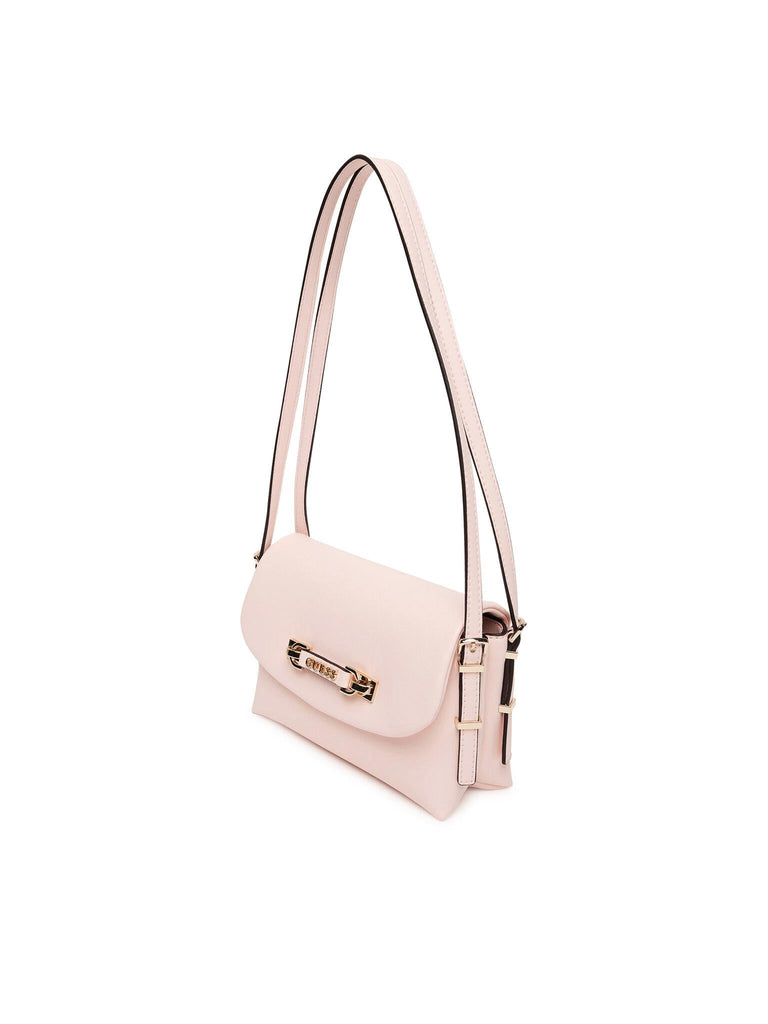GUESS LEFIA FLAP SHOULDER BAG