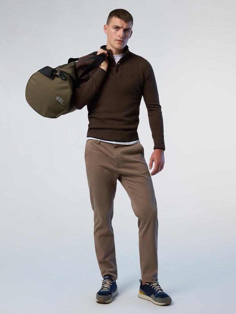 NORTH SAILS HALF BUTTON 7GG KNITWEAR
