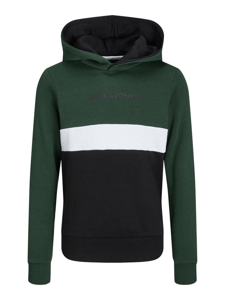 JACK JONES KIDS JJEREID BLOCKING SWEAT HOOD SN JNR