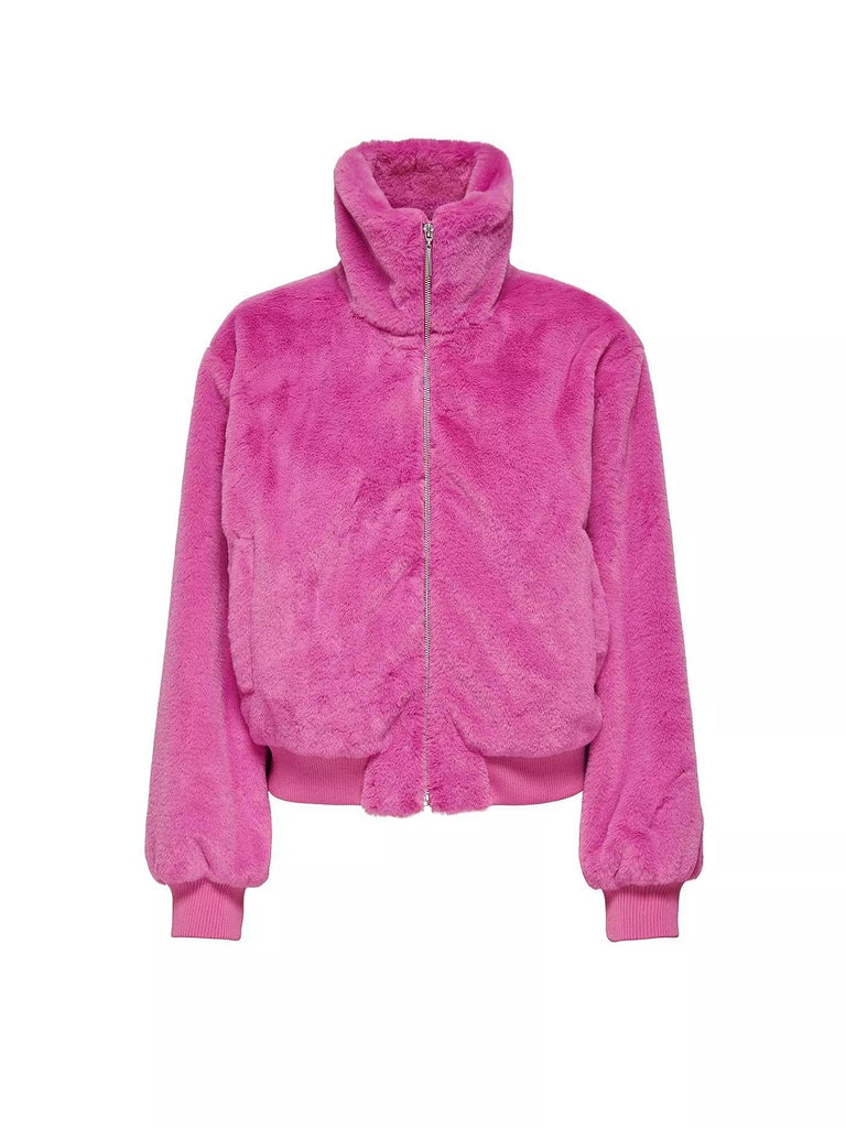 ONLY ONLVENICE FAUX FUR BOMBER OTW