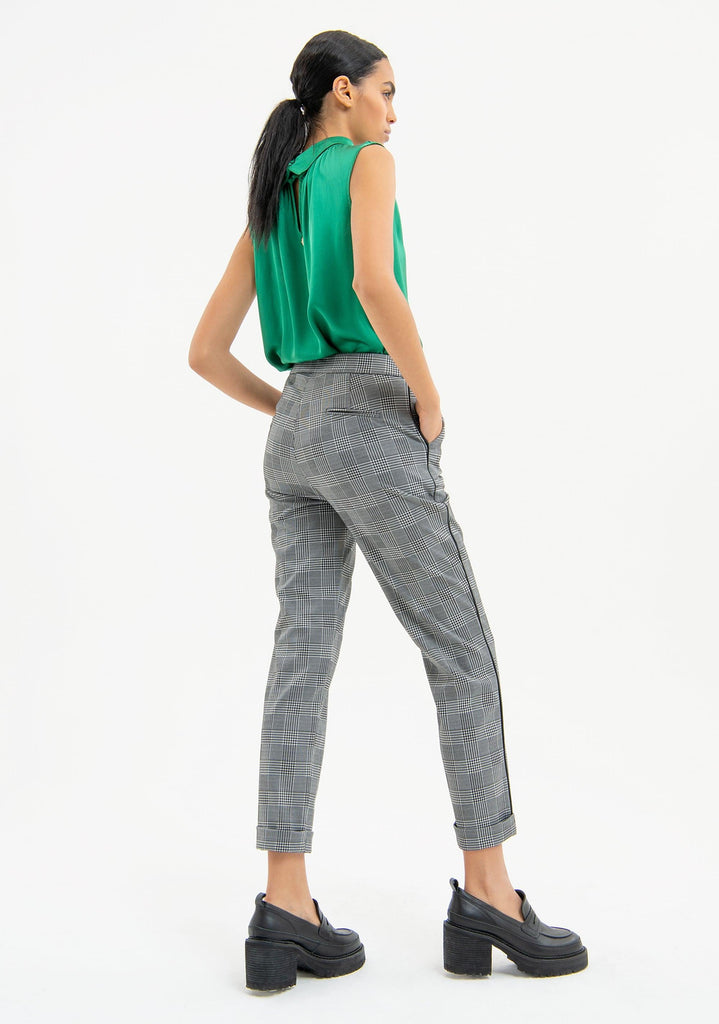 FRACOMINA CHINOS BLACKCREAM