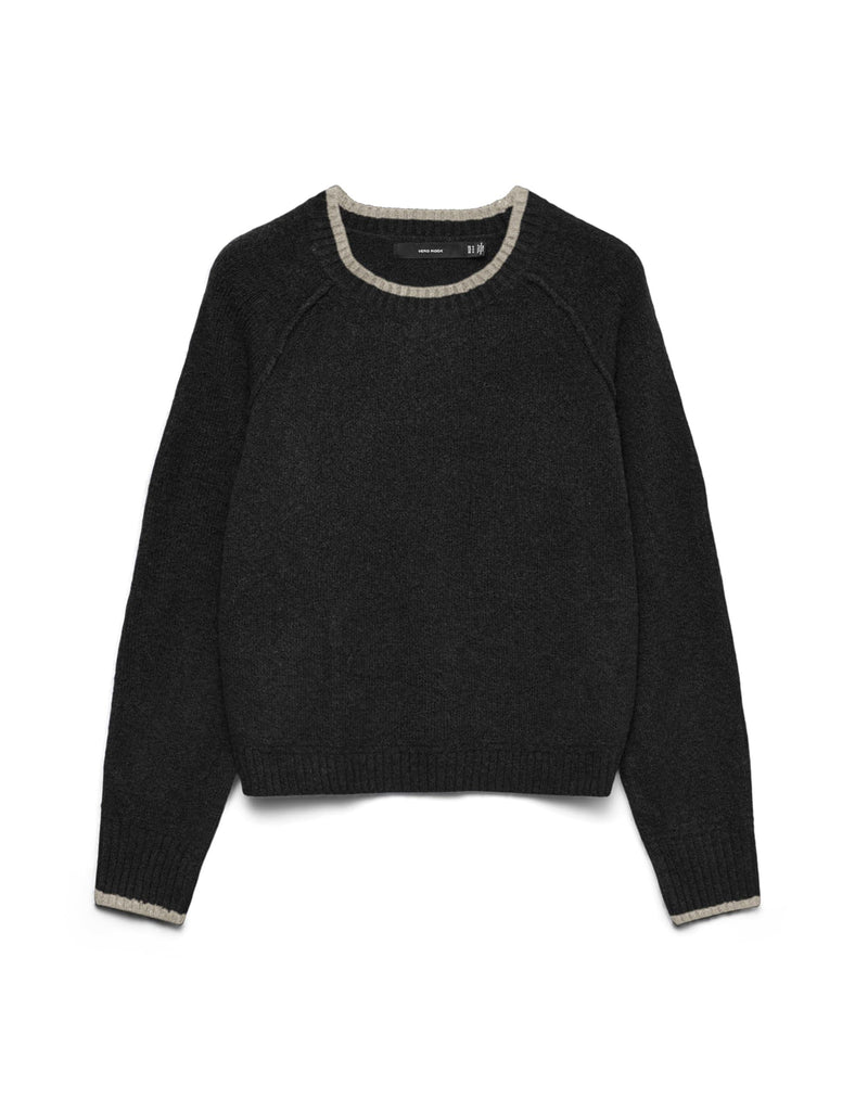 VERO MODA VMAQUARIUS LS O-NECK RAGLAN PULLOVER BF