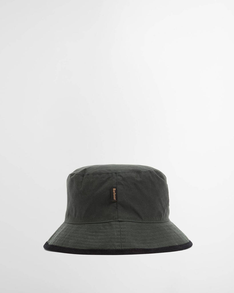 BARBOUR FIELD WAX BUCKET HAT