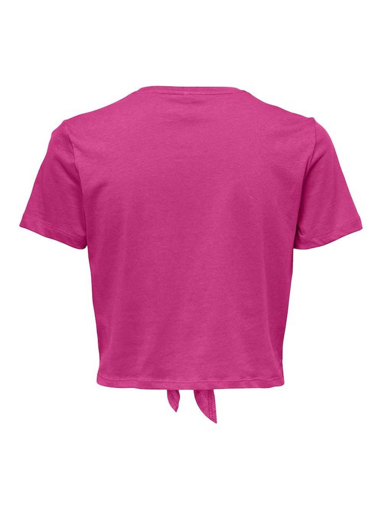 ONLY ONLMAY LIFE S/S SHORT KNOT TOP BOX JRS