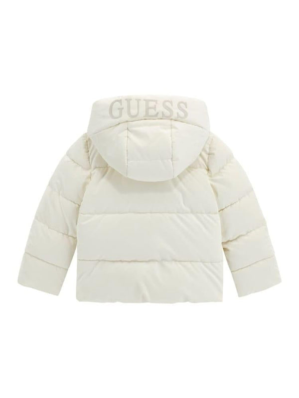 GUESS HOODED LS PADDED PUFFER W/ZIP