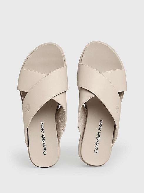 CALVIN KLEIN JEANS FLATFORM CROSS MG UC