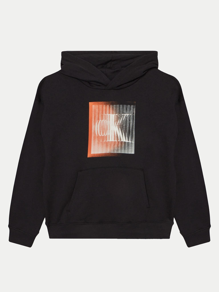 CALVIN KLEIN JEANS LARGE SHIFTED CK HOODIE