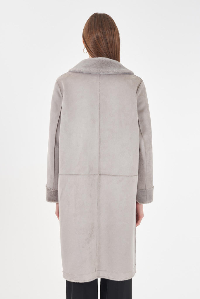 YES ZEE CAPPOTTO DONNA REVERSIBILE