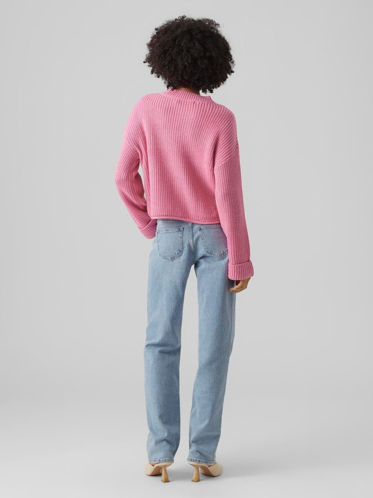VERO MODA VMSAYLA FOLD LS O-NECK PULLOVER BOO