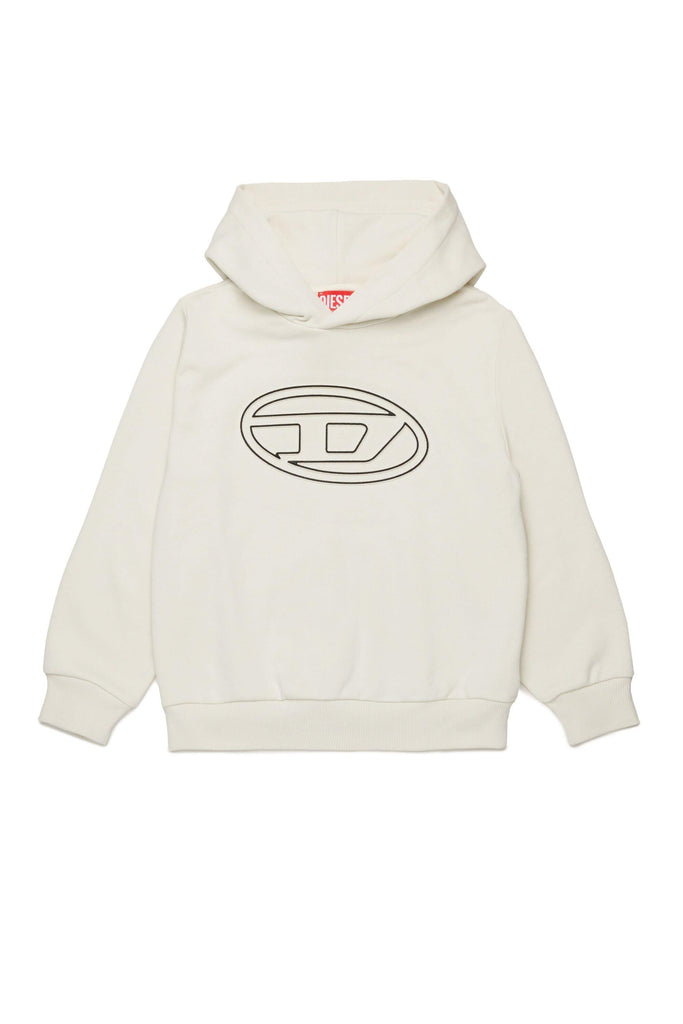 DIESEL SBIGOVALHOOD OVER SWEAT-SHIRT