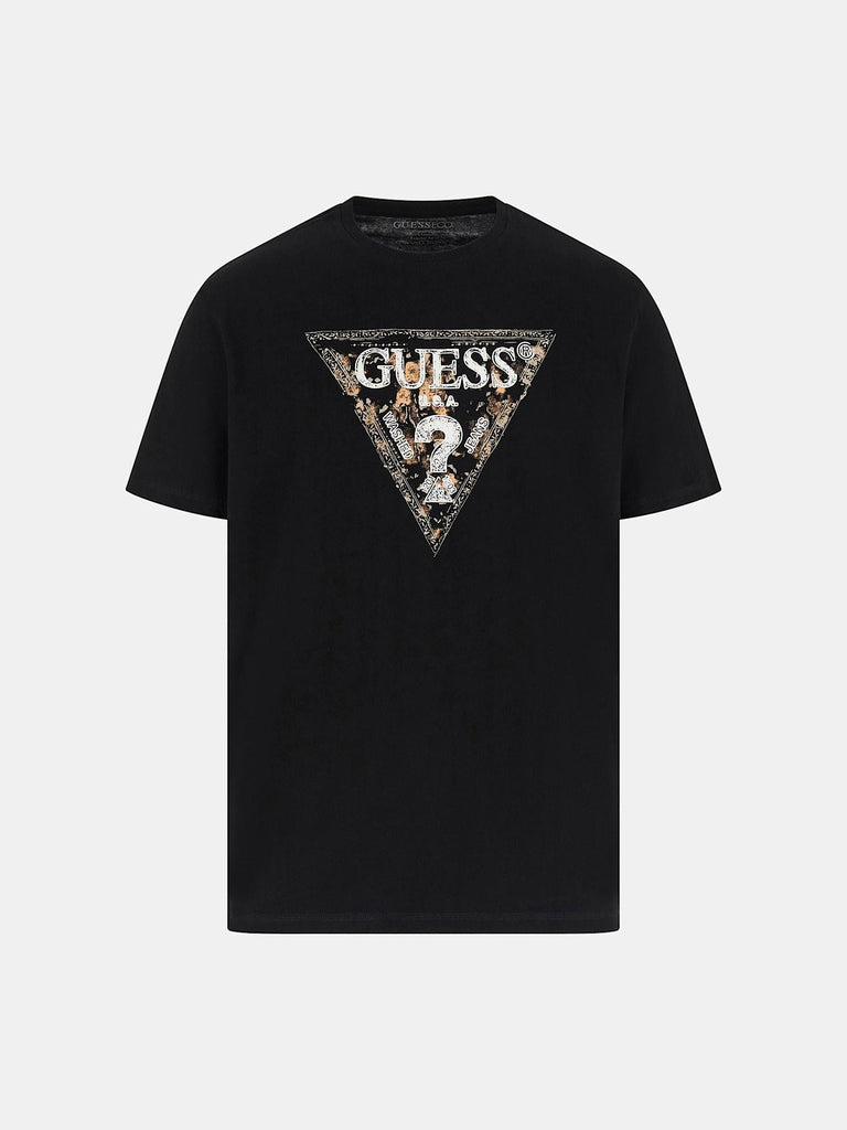 GUESS SS CN GUESS TRIANGLE TEE