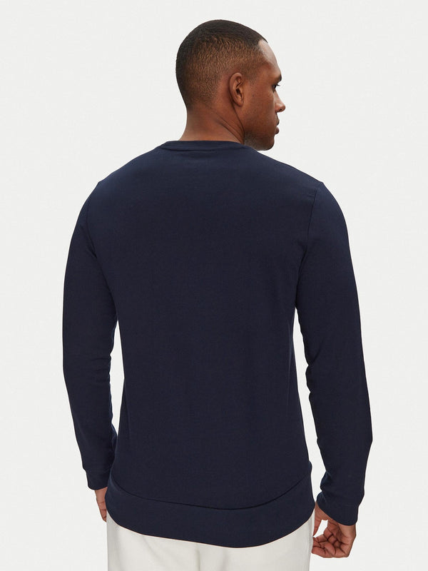 RALPH LAUREN L/S CREW-LOUNGE-TOP