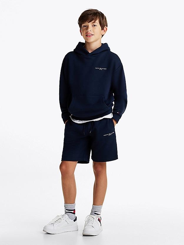 TOMMY HILFIGER U MINI CORP LOGO HOODIE