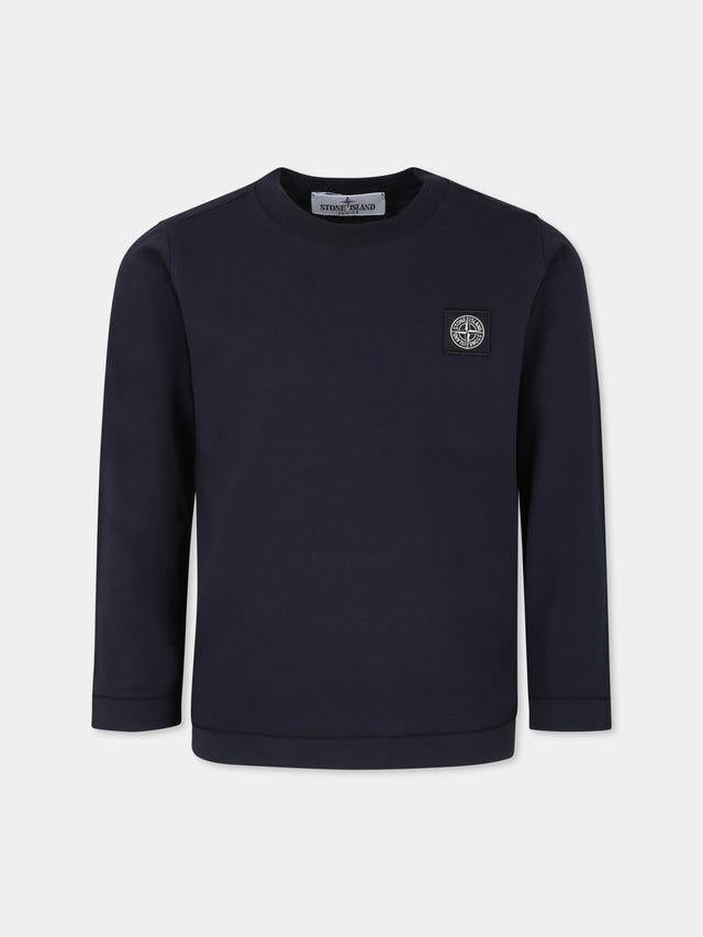 STONE ISLAND JUNIOR T SHIRT