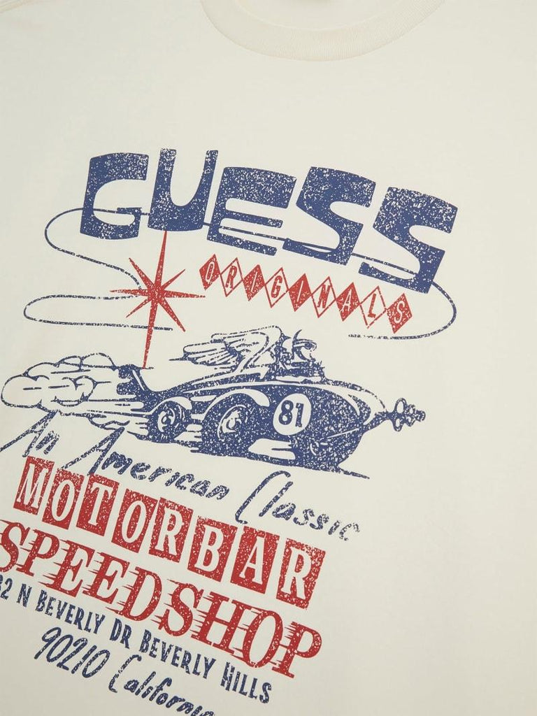 GUESS GO PRINTED MUSCLE TE
