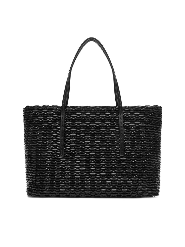 CALVIN KLEIN PLEATED TOTE