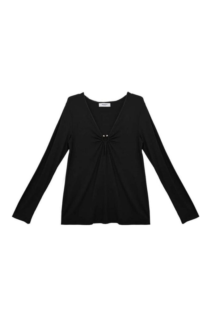 MARKUP T-SHIRT CON ANELLO ORO ALLO SC