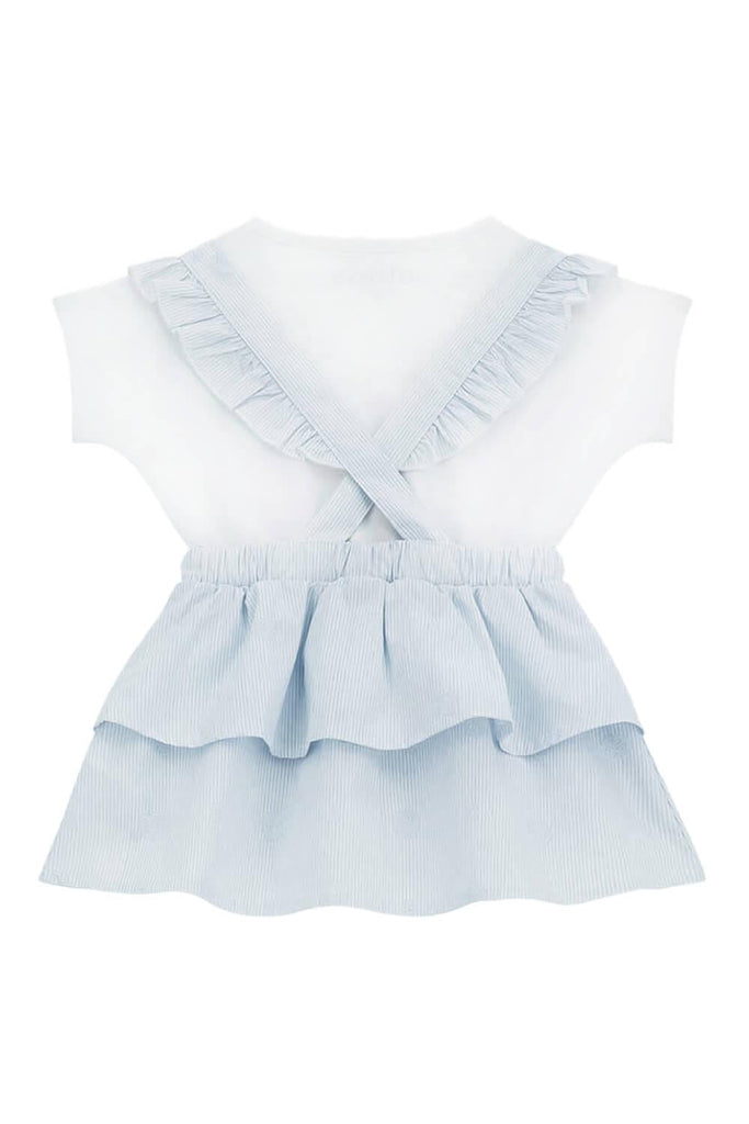 GUESS SET SS T-SHIRT+POPLIN SKIRTALL