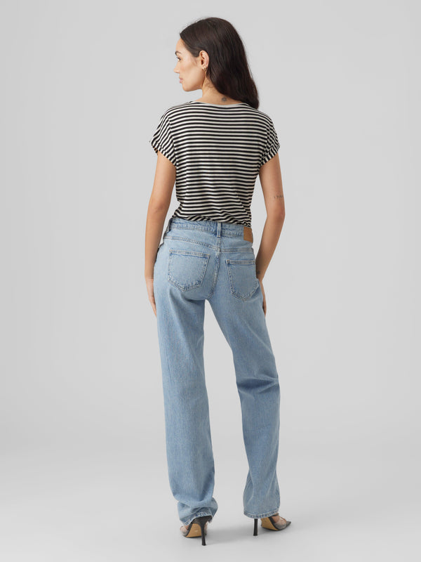 VERO MODA VMAVA SS TOP STRIPE GA JRS  NOOS