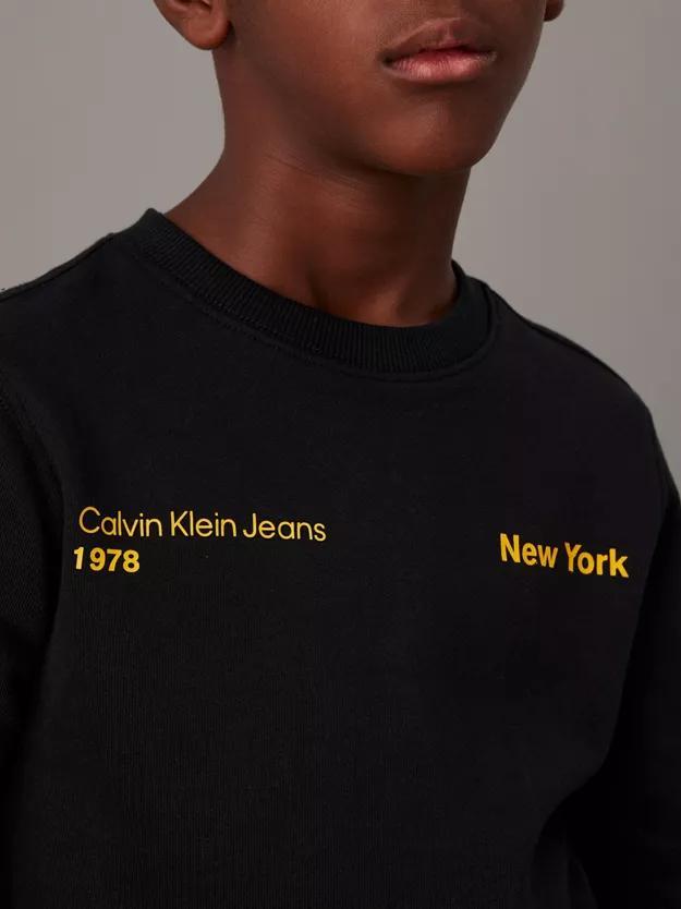 CALVIN KLEIN JEANS TERRY GRAPHIC CN