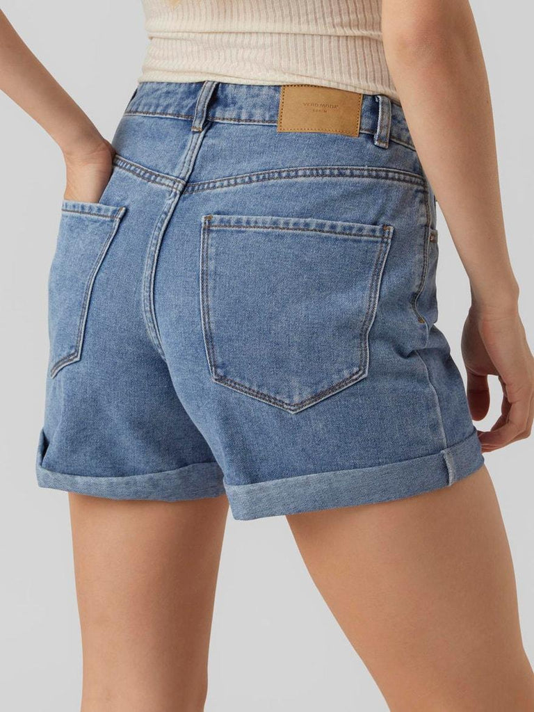 VERO MODA VMZURI HR LOOSE DENIM SHORTS MIX GA NOOS