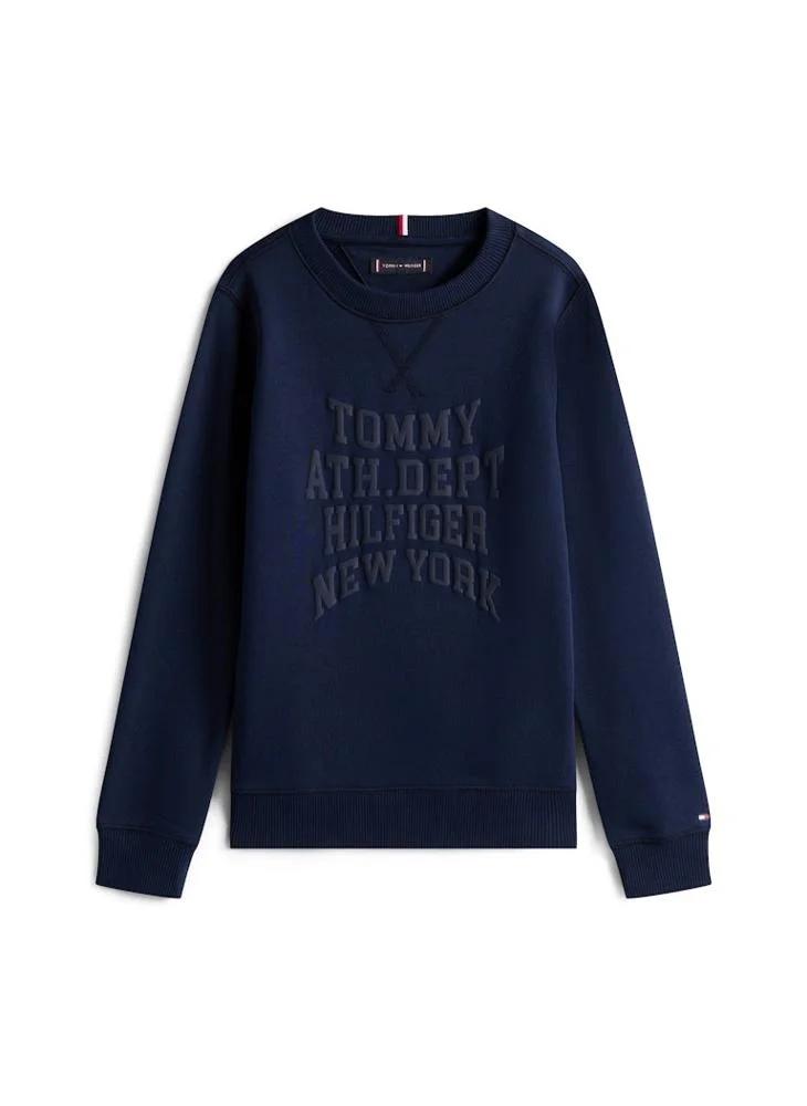 TOMMY HILFIGER ATHLETIC VARSITY SWEATSHIRT