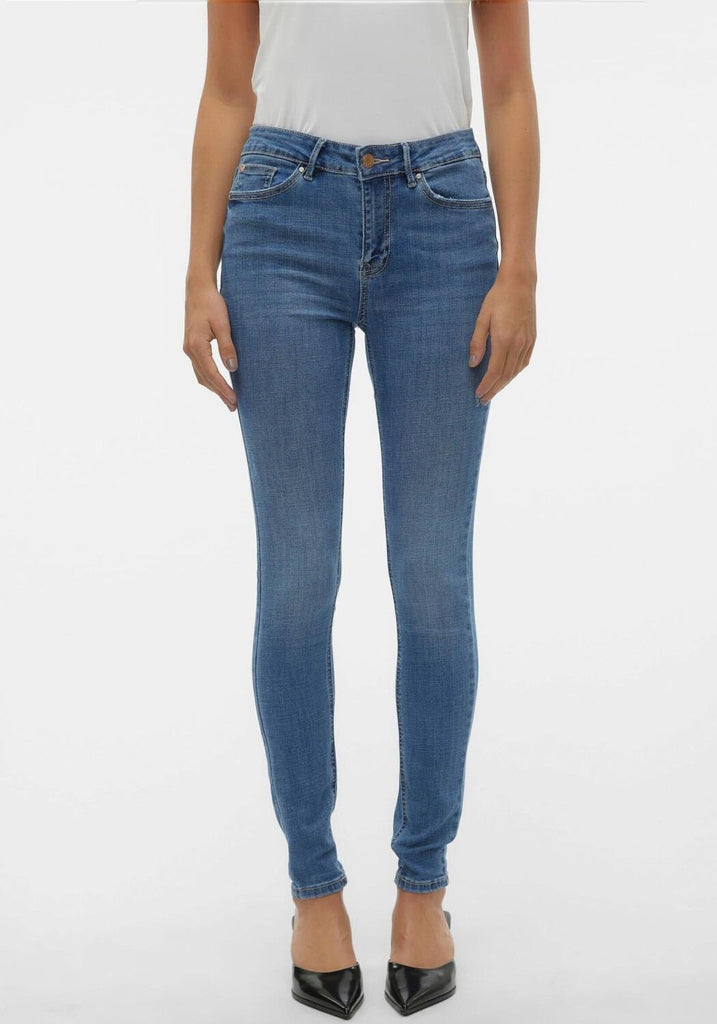 VERO MODA VMFLASH MR SKINNY JEANS LI347 GA NOOS