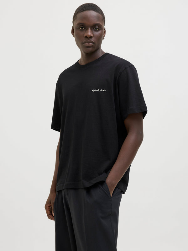 JACK AND JONES JORMARRAKESH BACK TEE SS CREW NECK