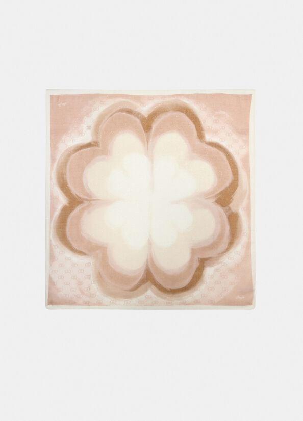 LIU JO ECS FOULARD FOUR LEAVES 120X1
