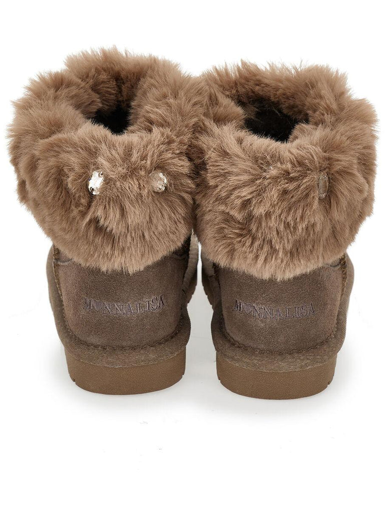 MONNALISA STIVALE CROSTA CON STRASS