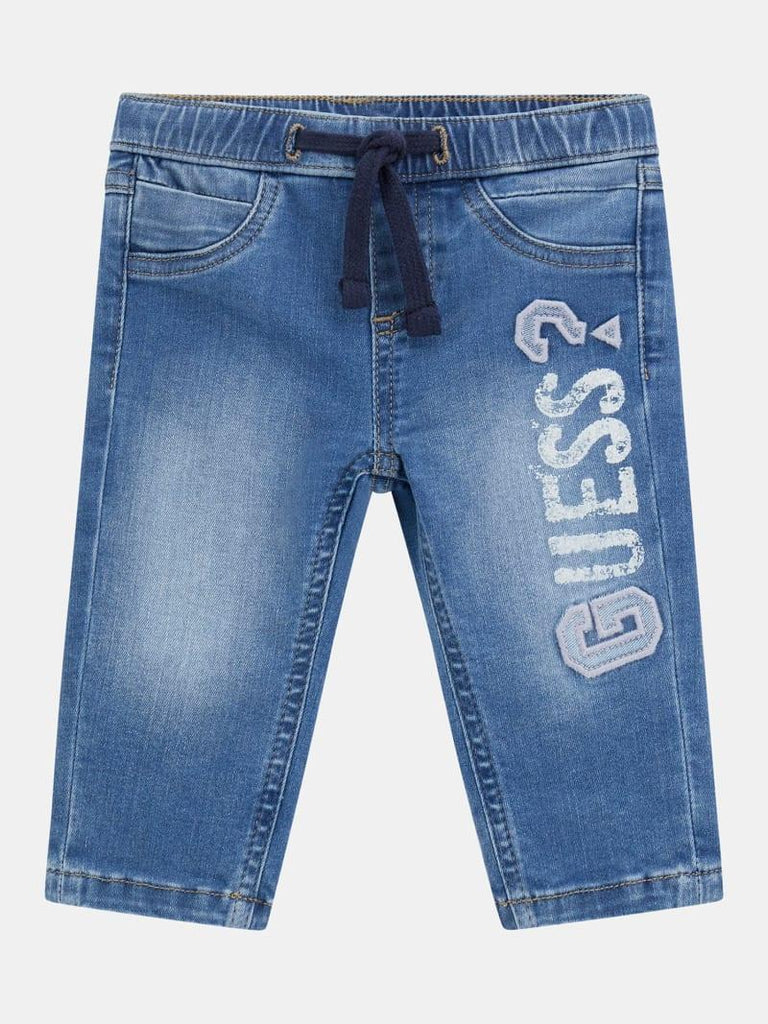 GUESS STRETCH DENIM PULL ON PANTS